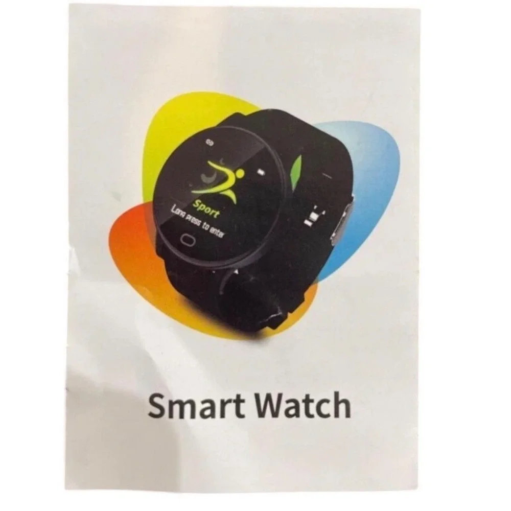 Interepro‎ GT3 Smart Watch Black OLED 1.3in IP67 Waterproof Fitness Tracker NEW